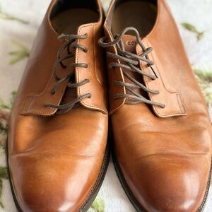 Cole Haan Tan Leather Oxfords